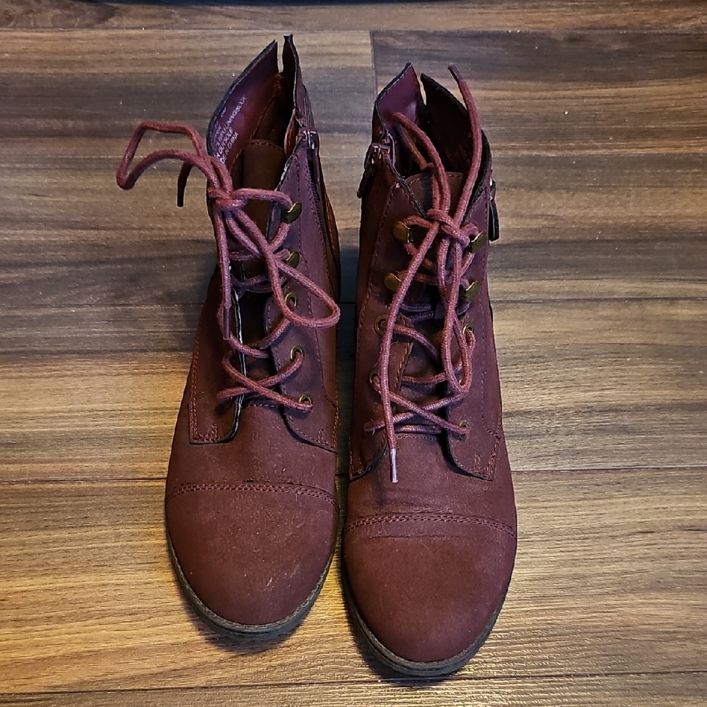 Madden Girl Maroon Boots
